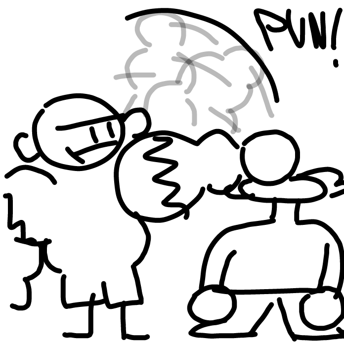 Drawing in the fight by Thumbutt