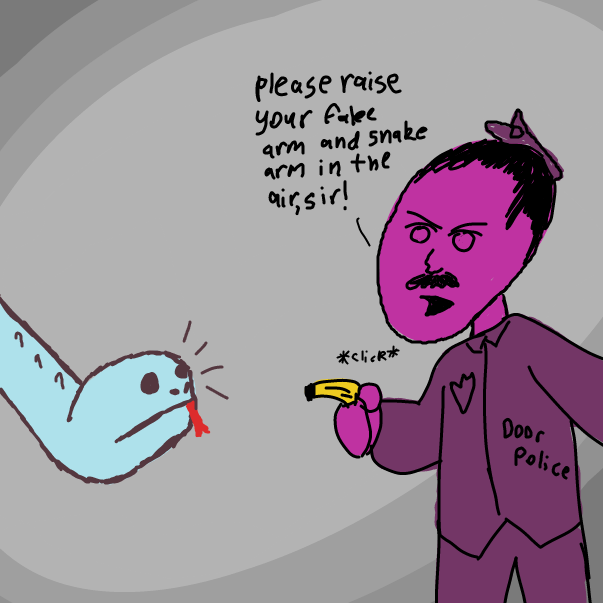 I'm as confused as you are. (tried to make it a continuous picture thing.) - Online Drawing Game Comic Strip Panel by SpaceMattress