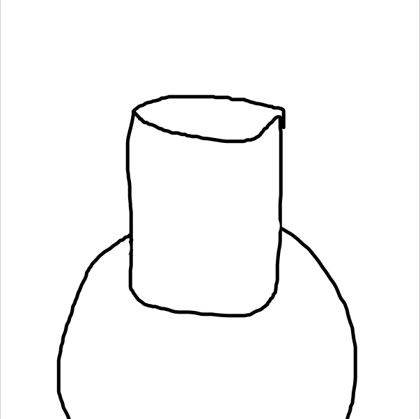 The first sketch for my OC! - Online Drawing Game Comic Strip Panel by DevioStrand