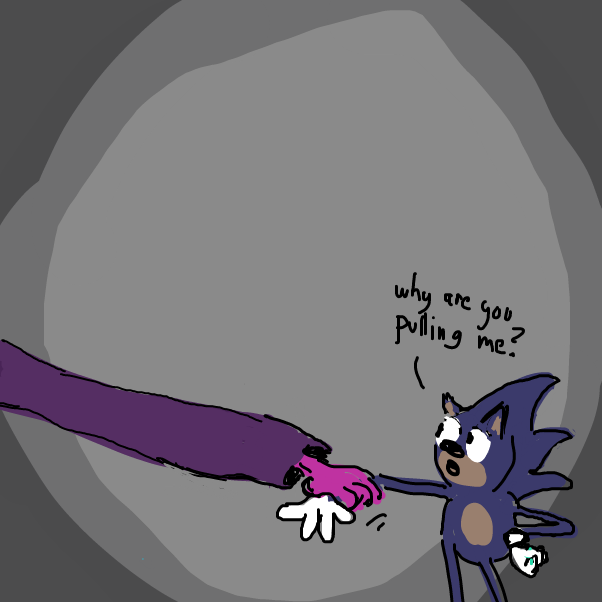 I couldn't come up with anything either..
so I'm pulling a fast one
 - Online Drawing Game Comic Strip Panel by Peyocay