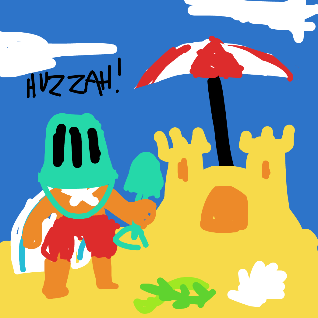  - Online Drawing Game Comic Strip Panel by SeanTrunks