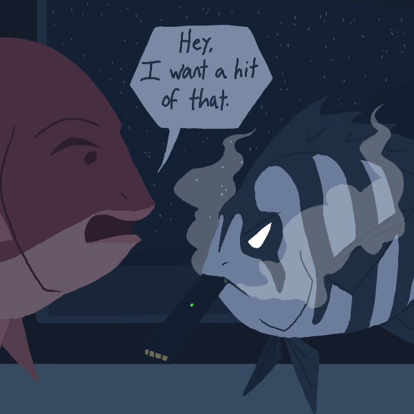 Drawing in JUULdom (Padak) by Skipperdoodles32