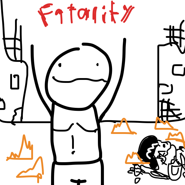 Drawing in battle mode!!! by Lunar Enjoyer