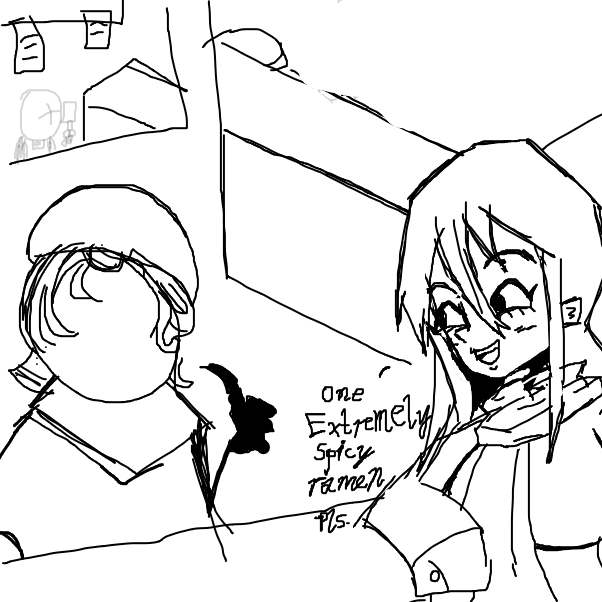 Drawing in re: by Skullheart