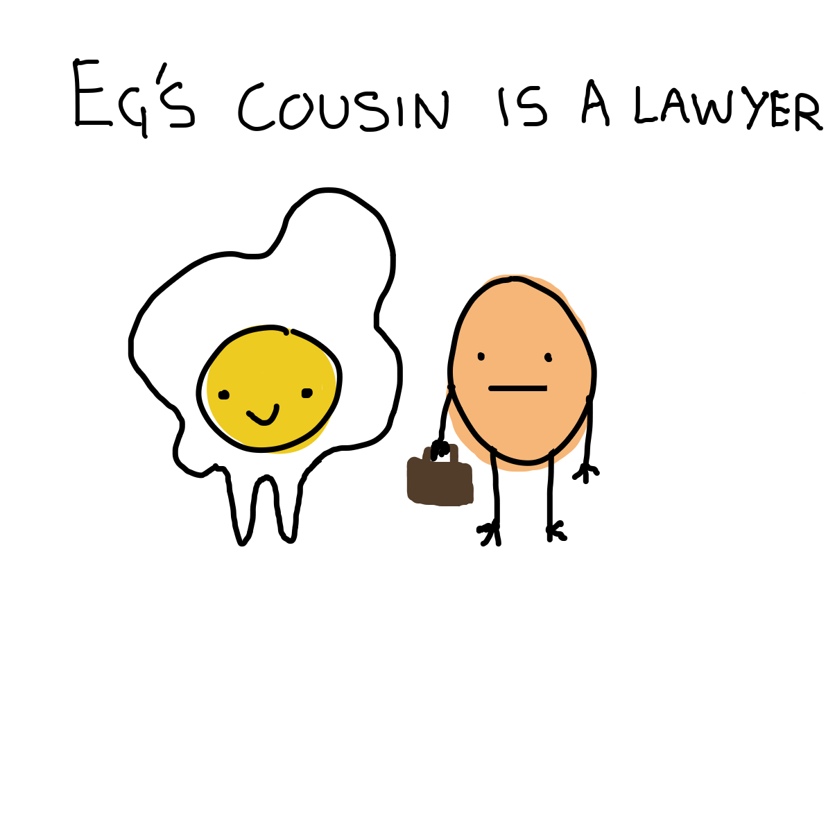 Drawing in Eg by LetsCookSoup