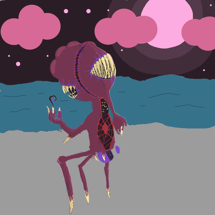 Drawing in opposite personality 3 by Veum