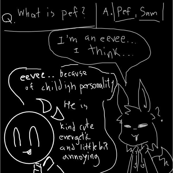 Drawing in sam and the  others lore by fifa's memories