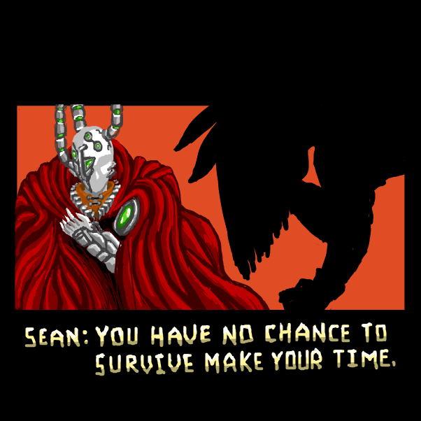 You are on the way to destruction. - Online Drawing Game Comic Strip Panel by SeanTrunks
