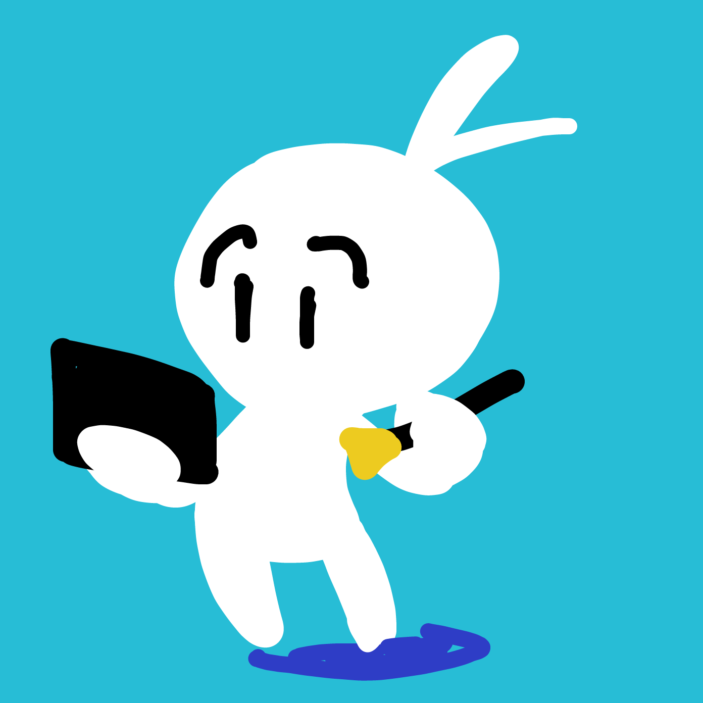 Drawing in Banana blush by Chumky