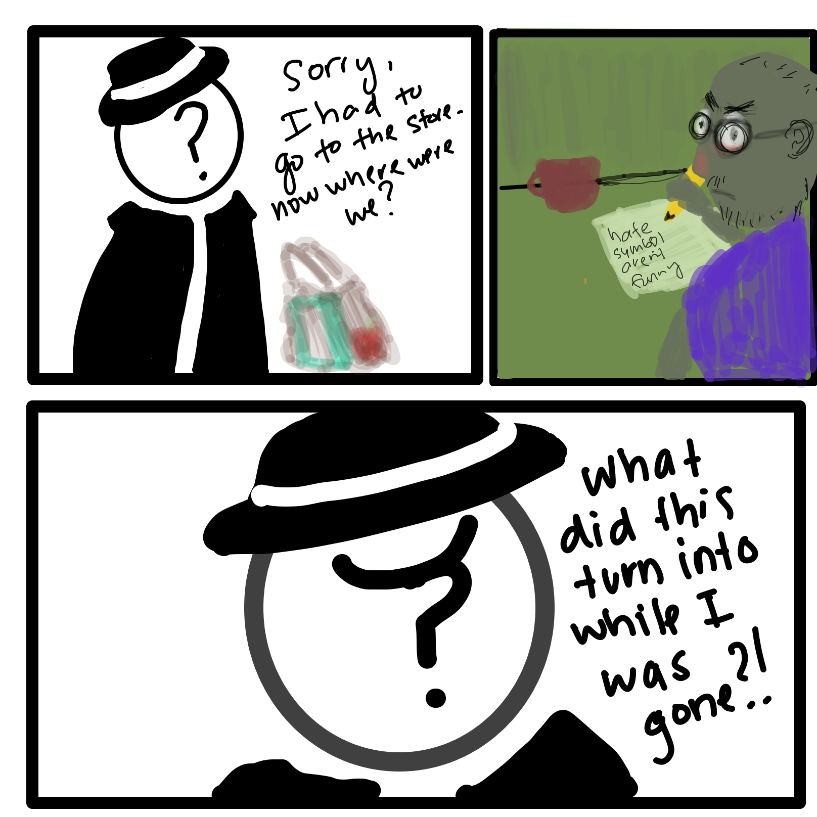 Drawing in Ask Mystery anything II by Dobby1593