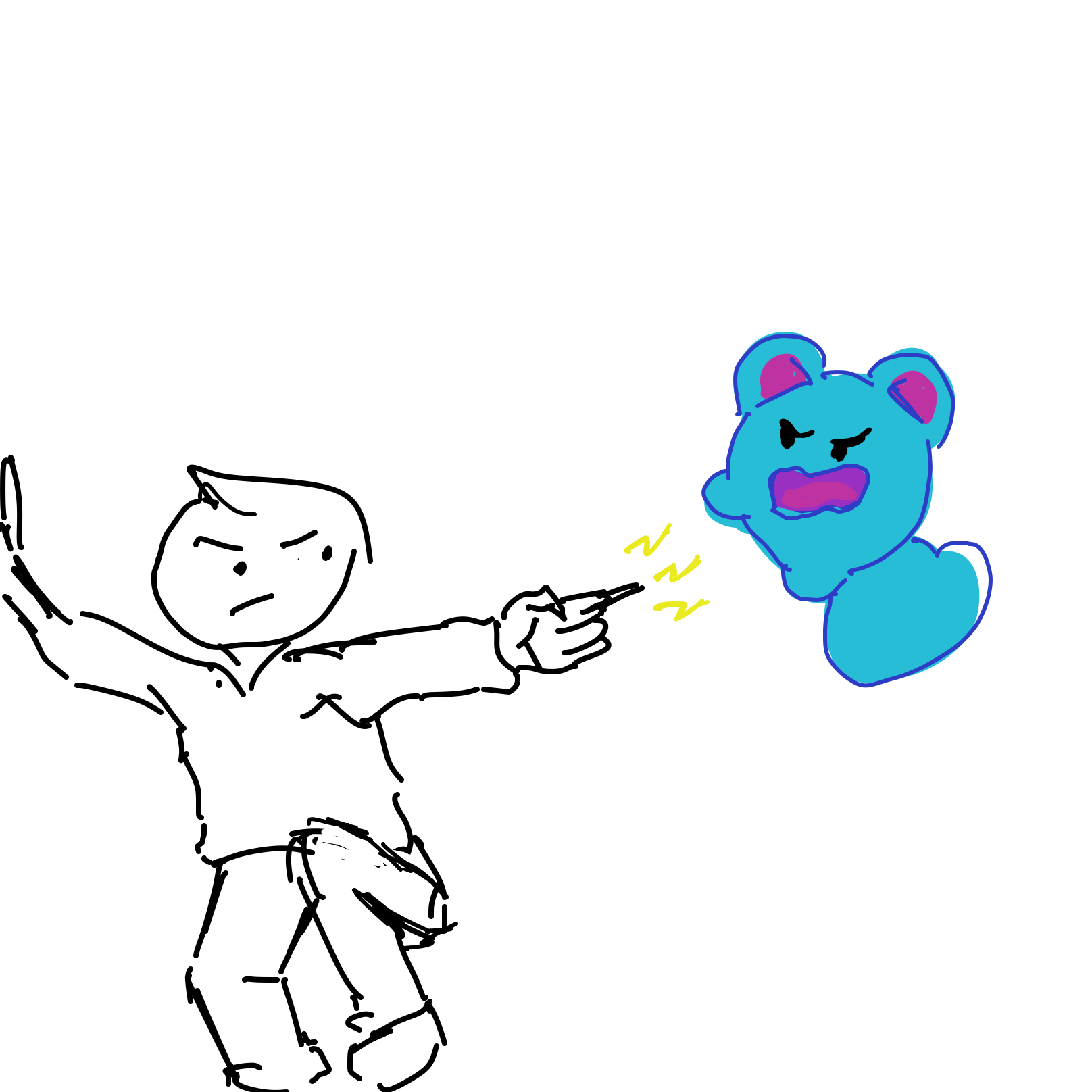  - Online Drawing Game Comic Strip Panel by Dobby1593