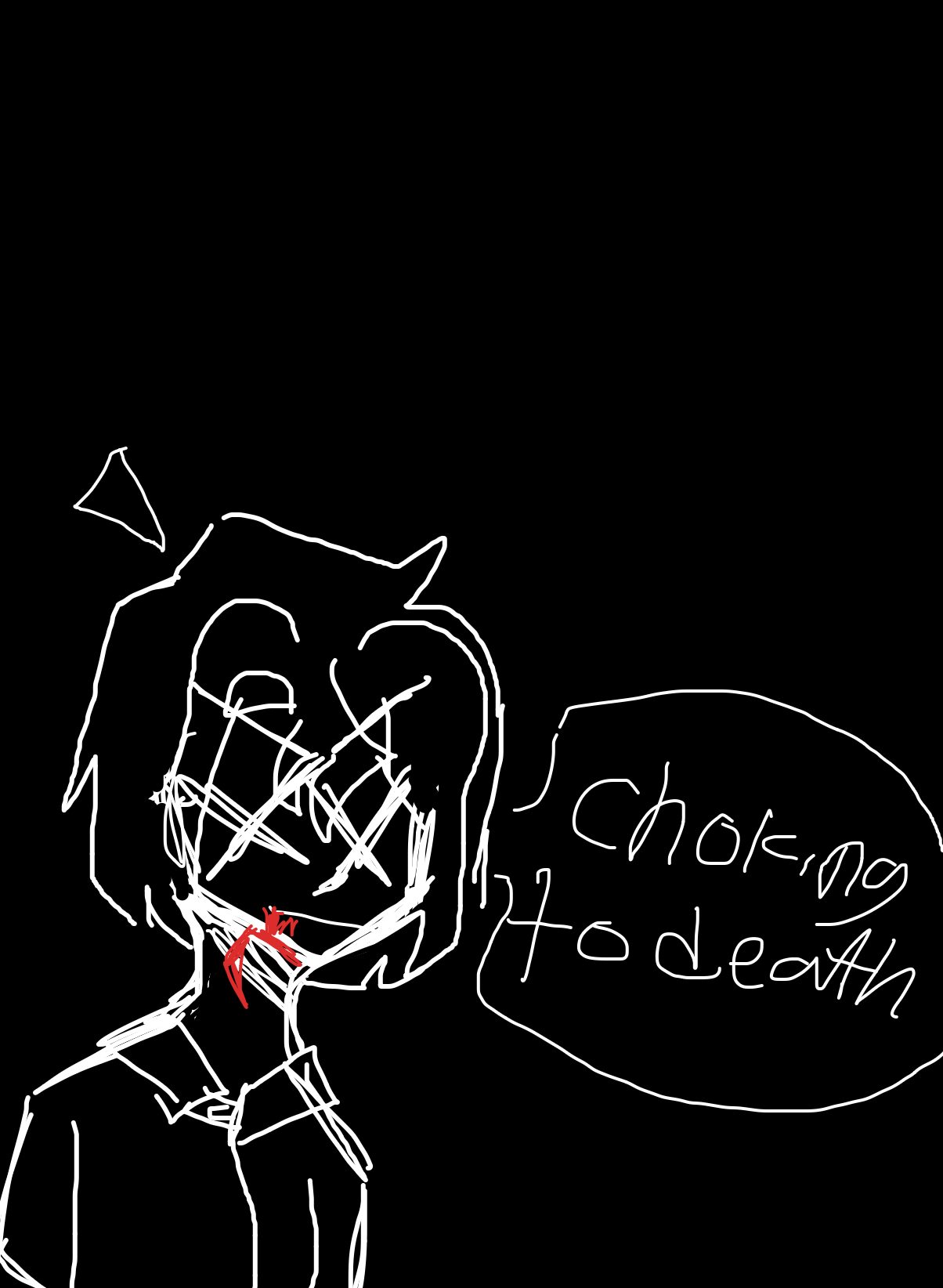 Drawing in OK.¿ by Scythesowner2