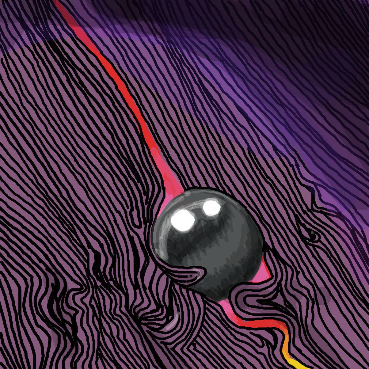 Drawing in music that gets your blood running by Faunsy