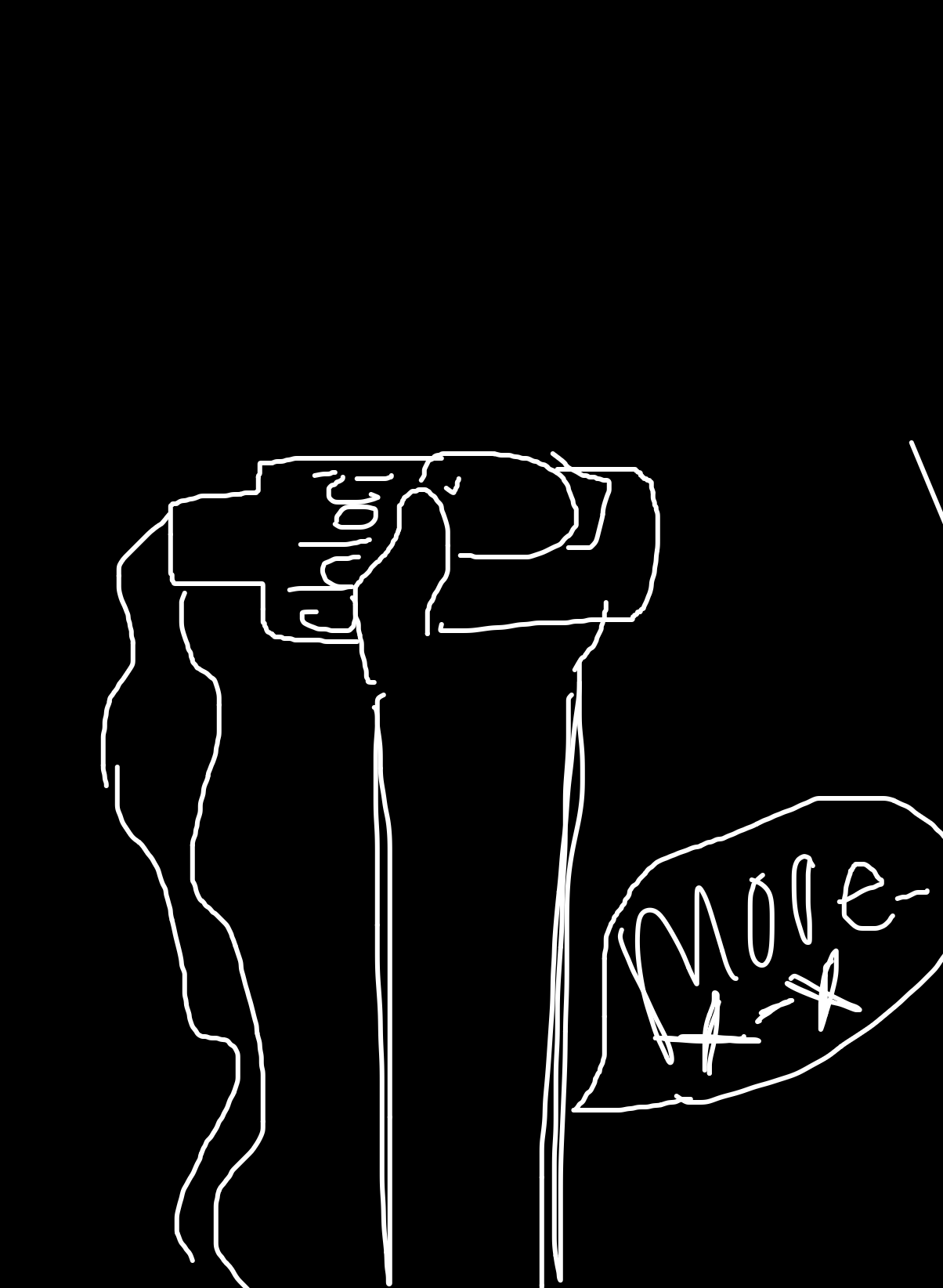 Drawing in OK.¿ by Scythesowner2