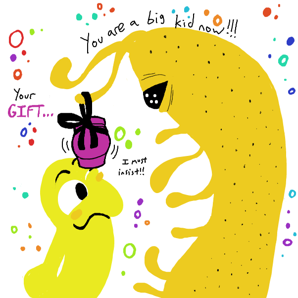 Drawing in Hi this is this ig by Skipperdoodles32