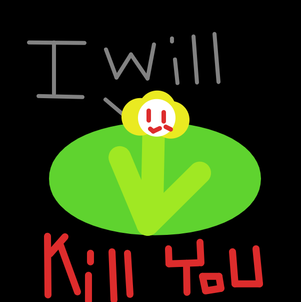 Drawing in Flowey by Ripple