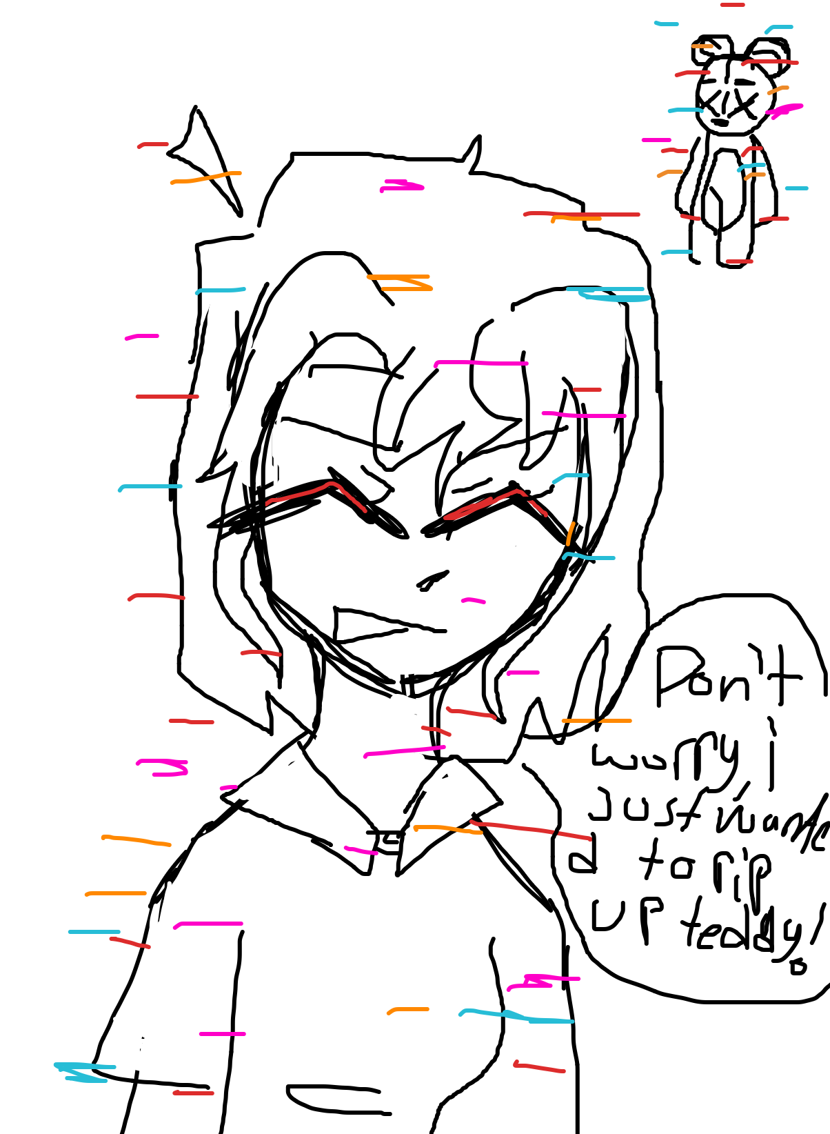 Drawing in Idk by Scythesowner2