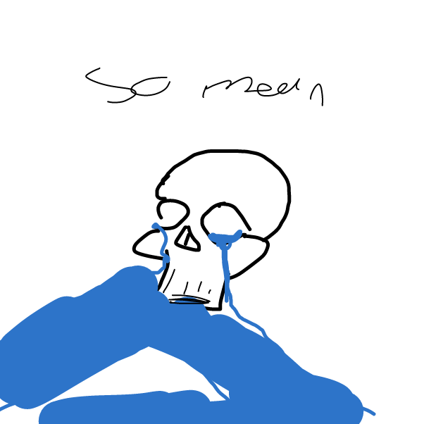 Drawing in Cry me a river by boneHed