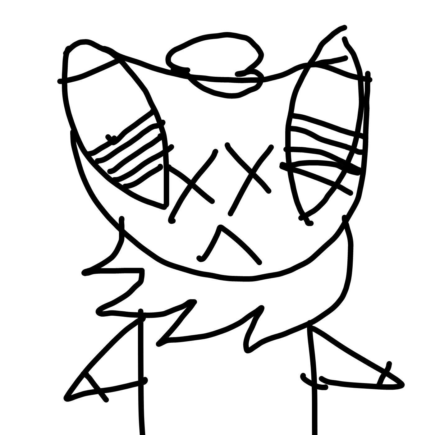 Meowstic - Online Drawing Game Comic Strip Panel by Googas