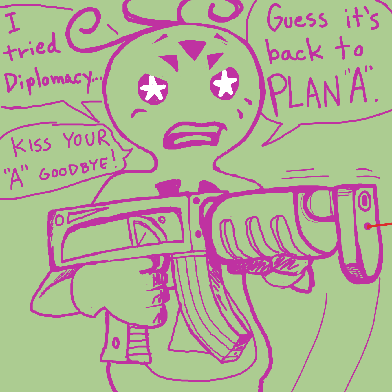 Drawing in Hi! I'm Ethel! by TFD