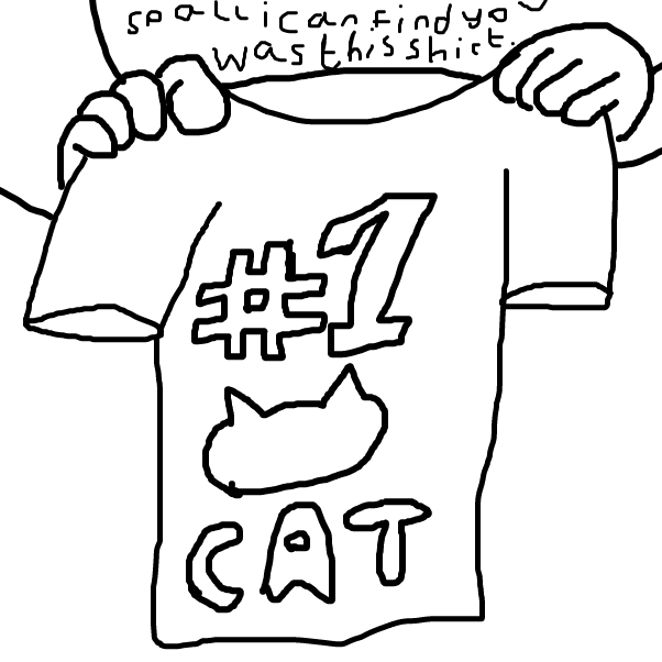 Drawing in No 1 - Cat by BananaDoc