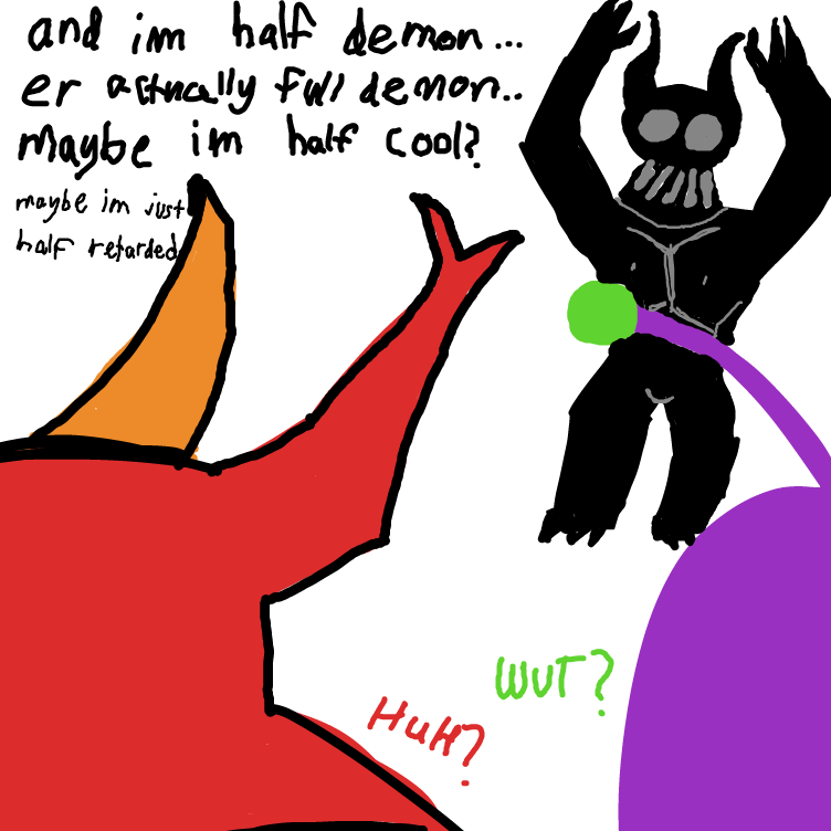 i think im cool... - Online Drawing Game Comic Strip Panel by Timebreak