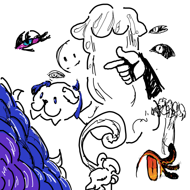 Drawing in drawing really bad.... but put an effort into it by JA