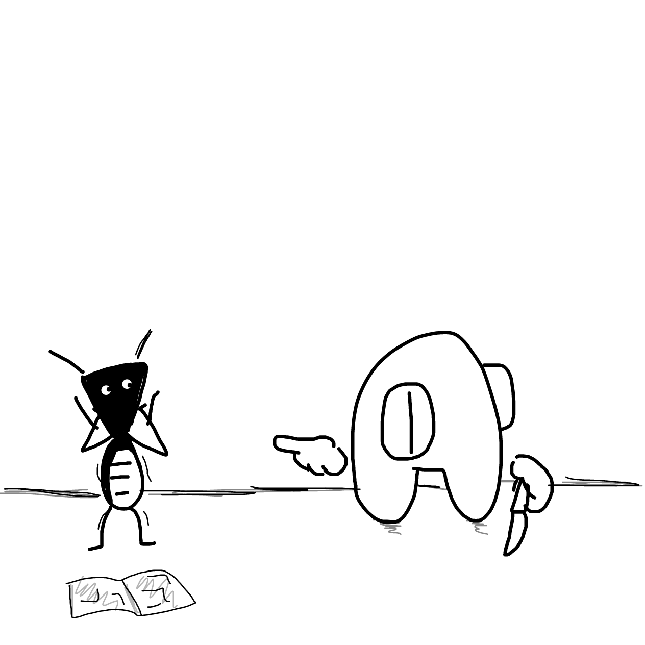 Drawing in March - Birthday by Among Us Only