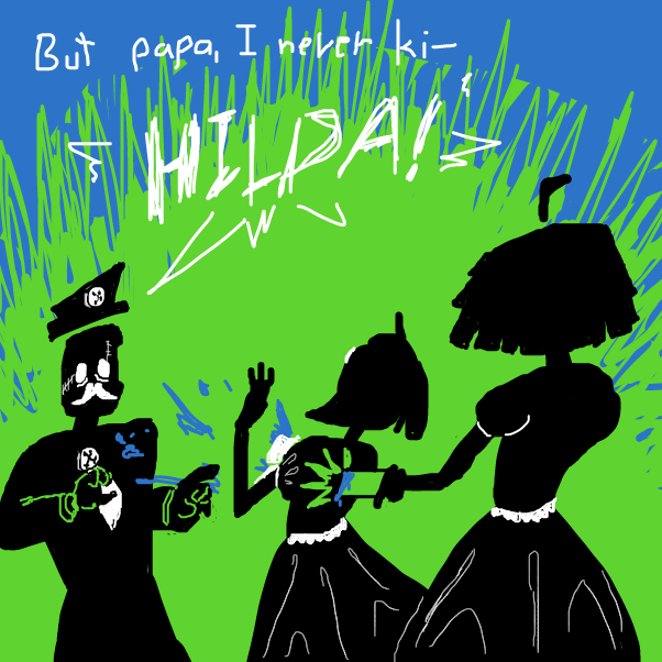 oh no! THE PLOT IS GOING SO FAST! - Online Drawing Game Comic Strip Panel by KringlePringles