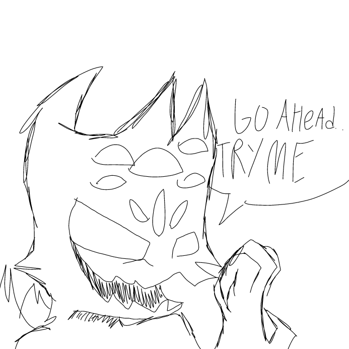 try me - Online Drawing Game Comic Strip Panel by OneWithTheShadows