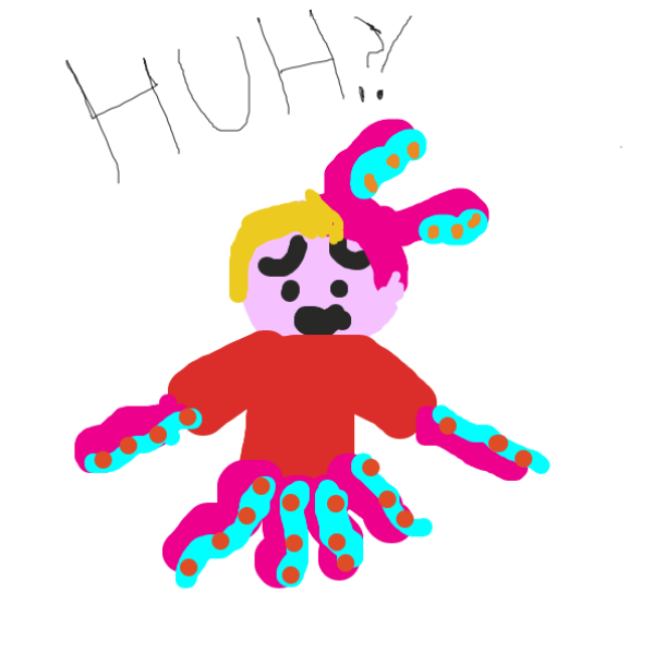 Drawing in Octopus #1 by TheYellowMan