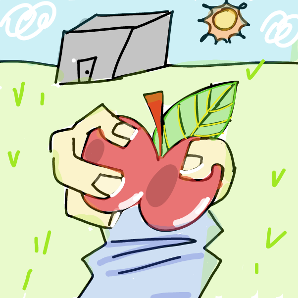 Drawing in drawing really bad.... but put an effort into it by Elle