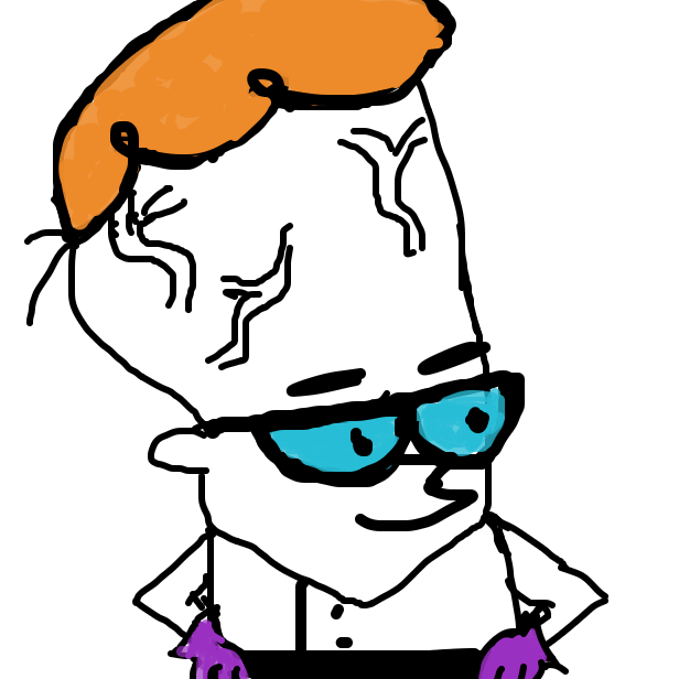 Drawing in Cursed Cartoons by Lunar Enjoyer