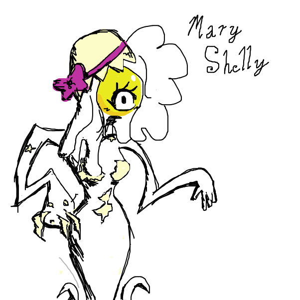 Drawing in Draw something boring as a fighting game character by Skullheart