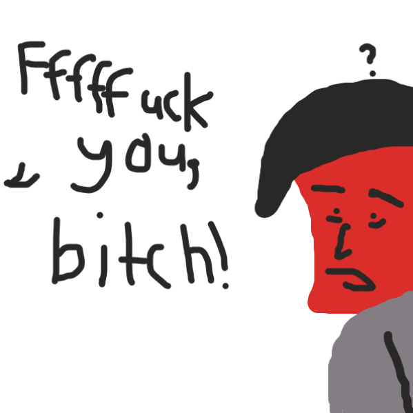 max said fuck - Online Drawing Game Comic Strip Panel by Meow the Fronk