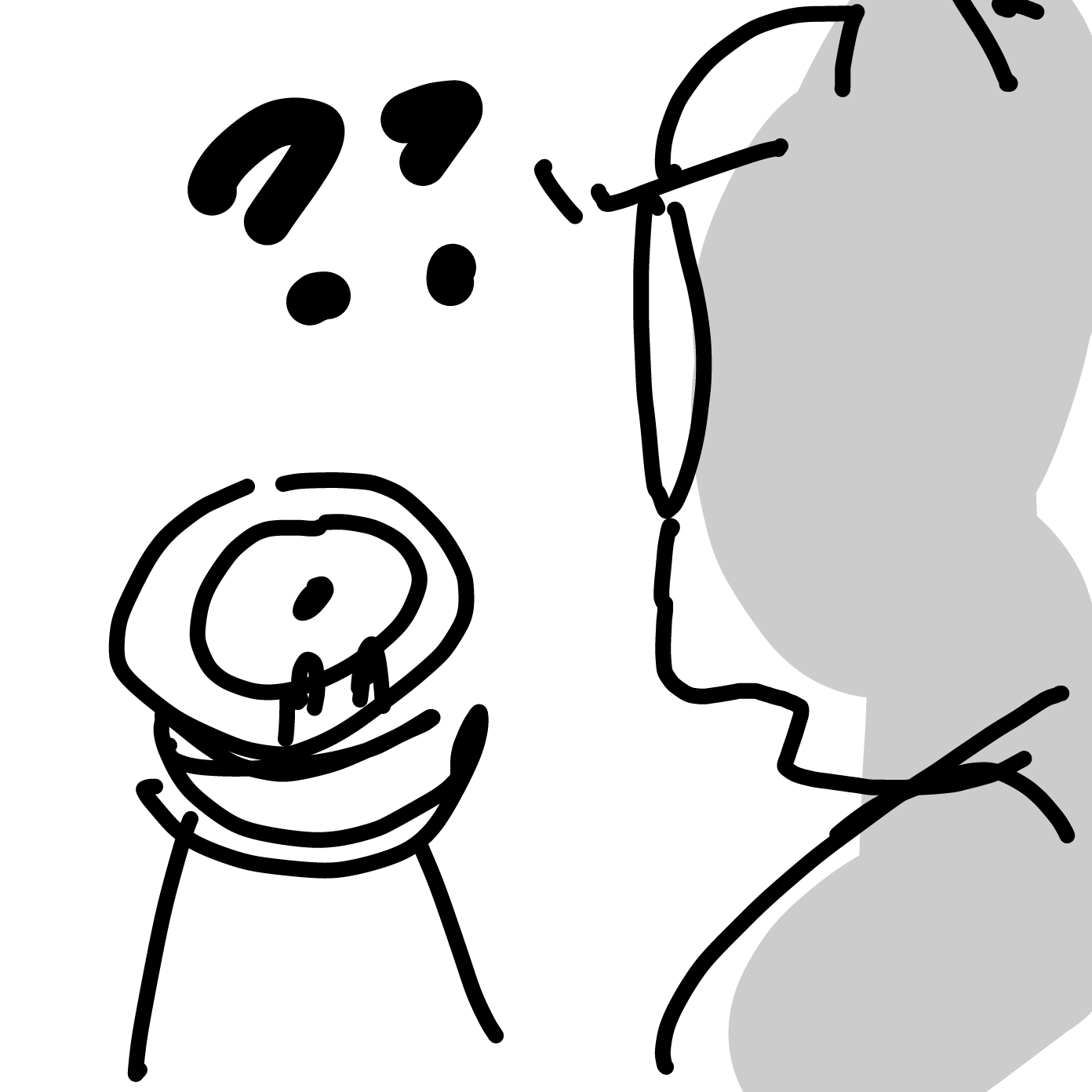 Drawing in you are sick by Chumky