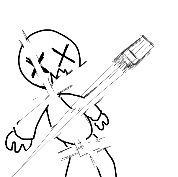 Drawing in nothing by FifaSam