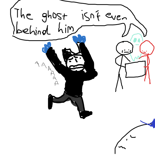 Drawing in the first bust by pavemento