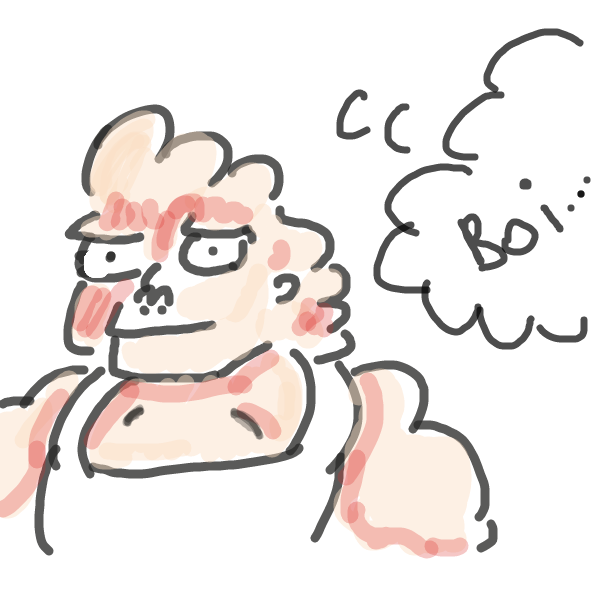 Drawing in my dad by Roodles_Doodles