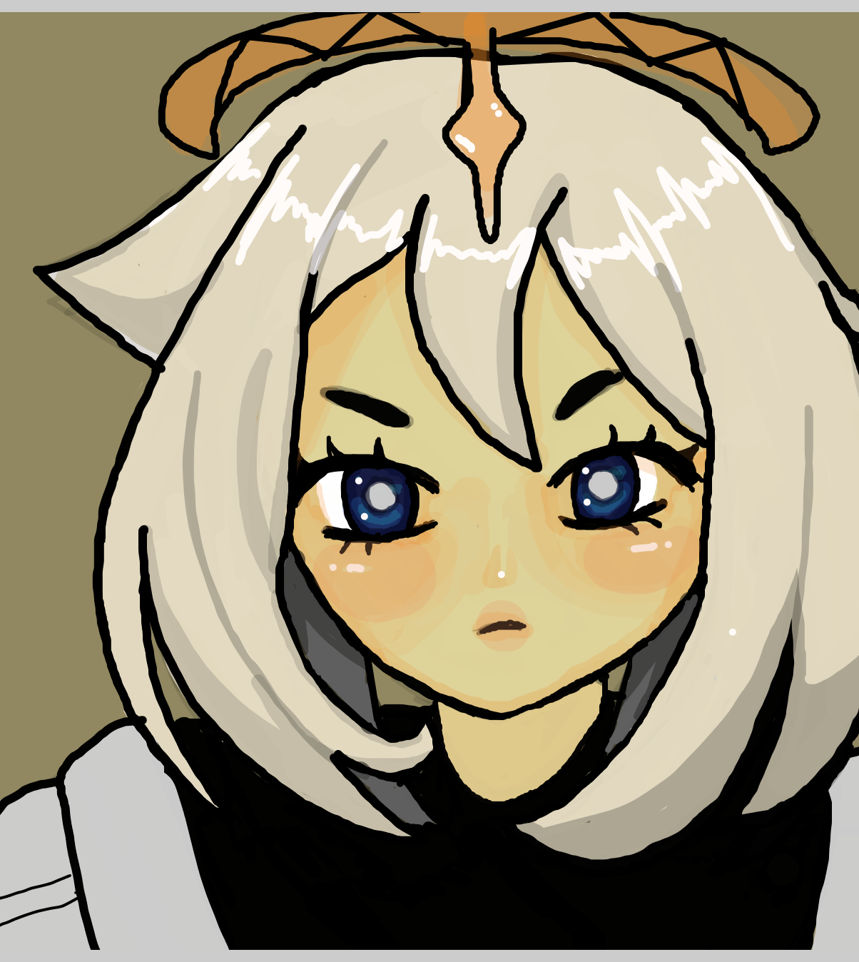 Drawing in EHE by Faunsy