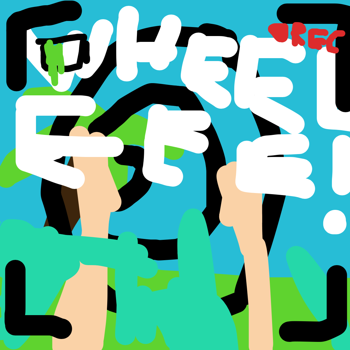 Kian in waterslide recording video - Online Drawing Game Comic Strip Panel by KianYates