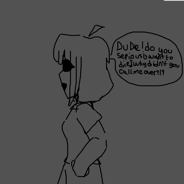 Drawing in The flesh I DEVOUR... by Scythesowner2