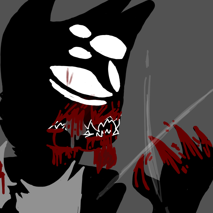 Drawing in The flesh I DEVOUR... by OneWithTheShadows