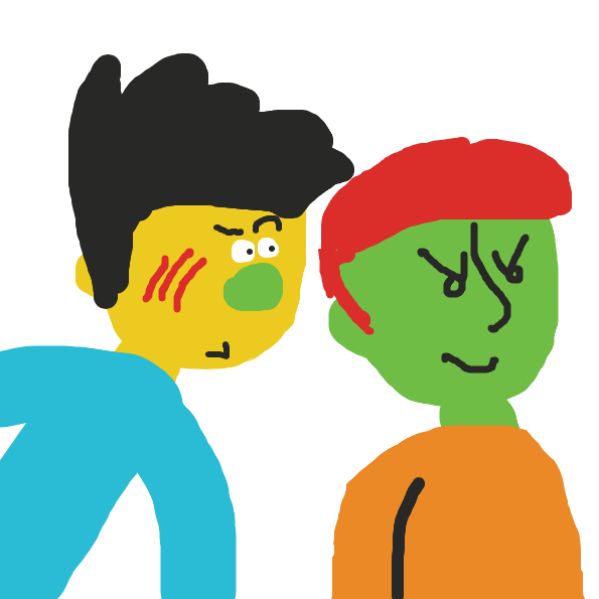 Drawing in The Yellow Man 3 by TheYellowMan