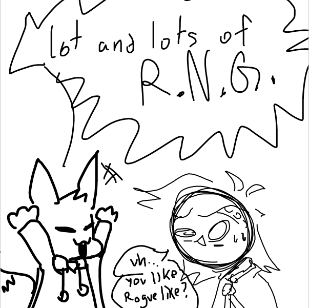 rng may make the game not (entirely) the same when you play again... - Online Drawing Game Comic Strip Panel by FifaSam