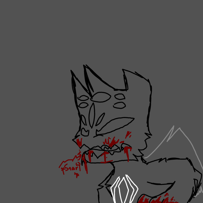 Drawing in The flesh i devour... by OneWithTheShadows