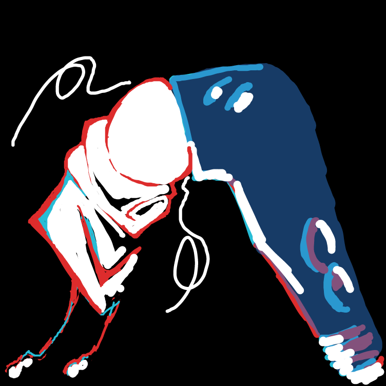 Drawing in you are sick by JA