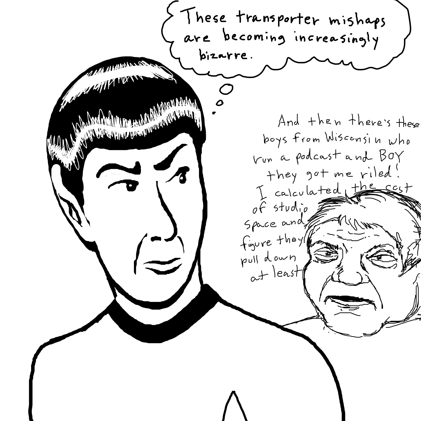 Drawing in Meanwhile, In Houston... by TFD