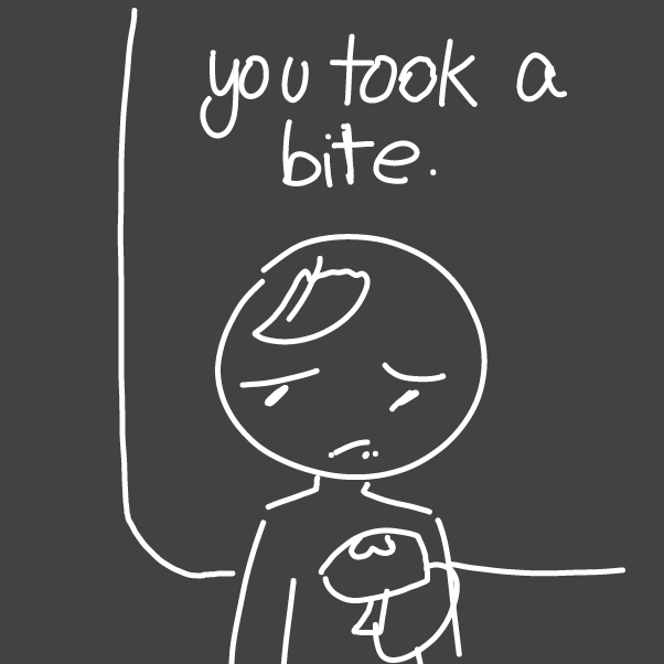 Drawing in Eat the mushrooms by Elle