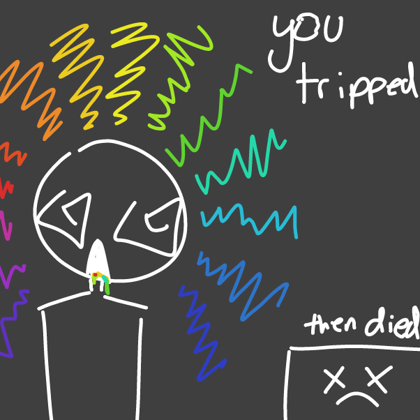 Drawing in Eat the mushrooms by Elle1Testing